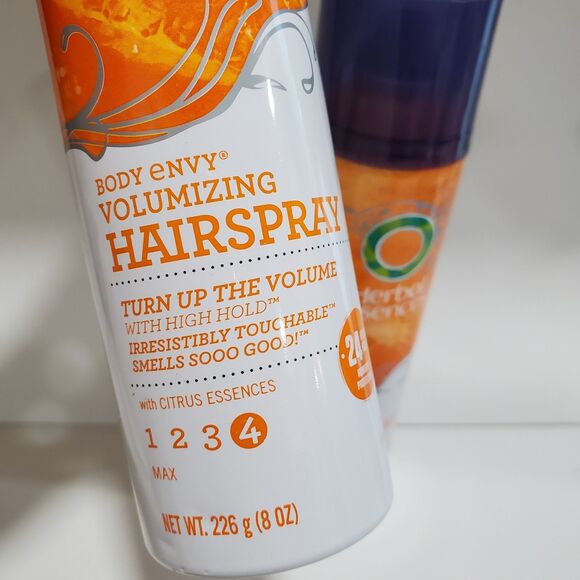 Herbal Essences Body Envy Volumizing Hairspray #4 Max Lot of 2 bottles NEW - Picture 2 of 3